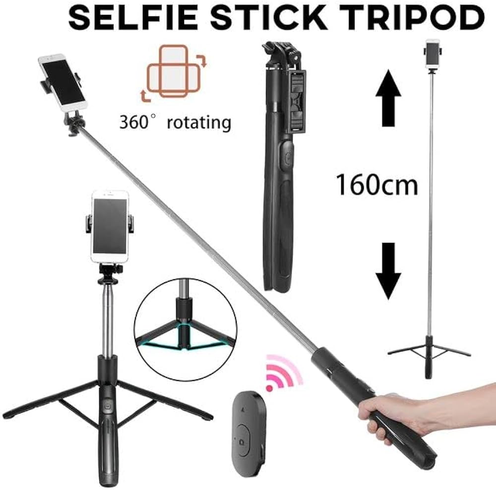 Q06 Selfie Stick With Tripod Stand